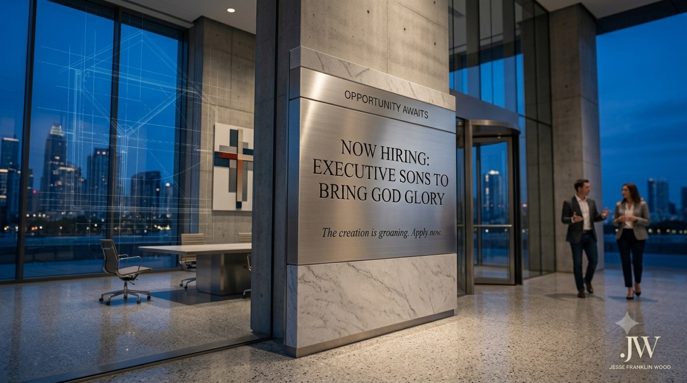 Now Hiring: Executive Sons to Bring God Glory